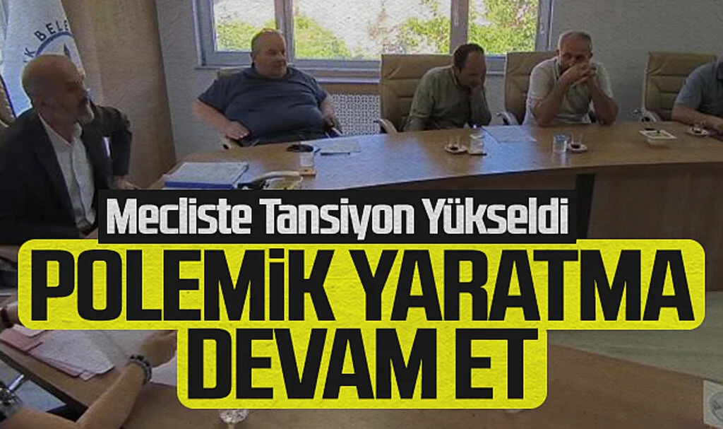 Ladik Belediye Meclisi'nde Tansiyon Yükseldi: "Polemik Yaratma Devam Et"