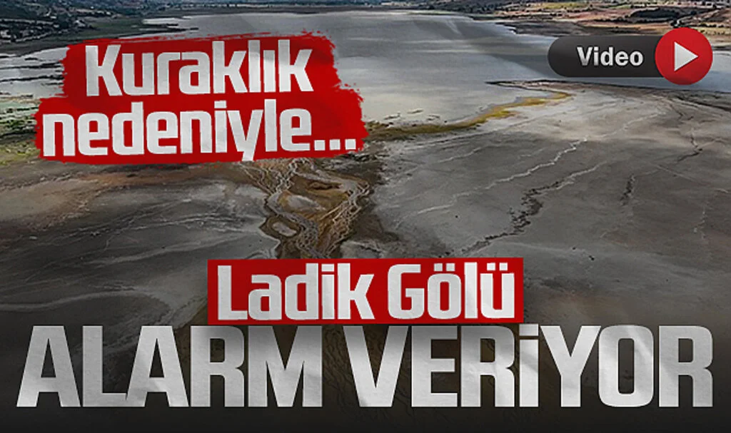 Ladik Gölü Alarm Veriyor! Kuraklık Nedeniyle...