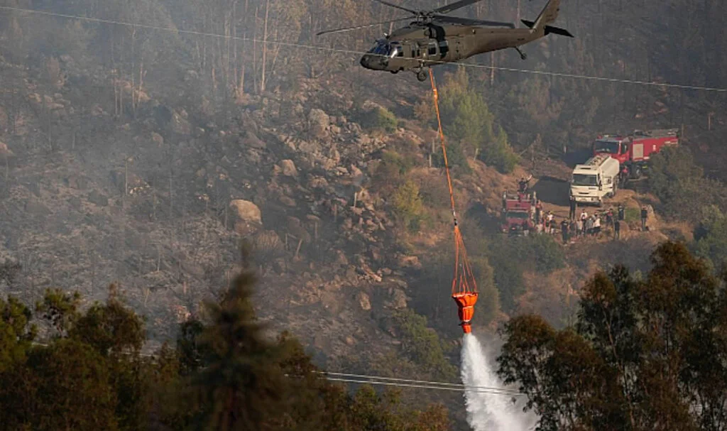 Milli Savunma Bakanlığı’ndan Orman Yangınlarına Helikopter Desteği