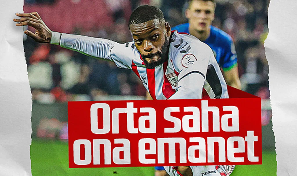Ntcham, Samsunspor'un Hatayspor Karşısındaki Dinamosu Olacak