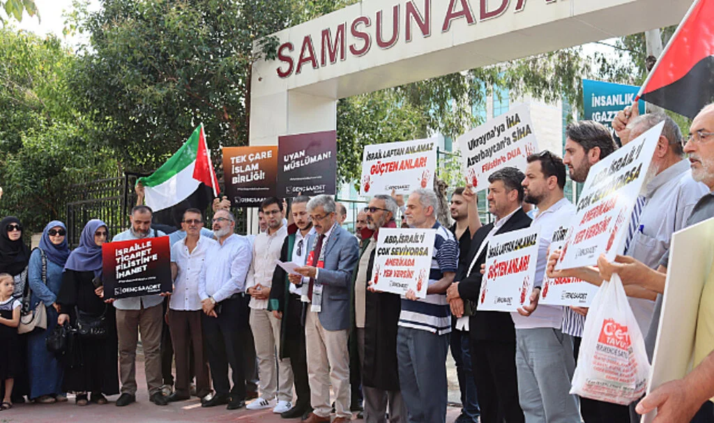 Saadet Partisi Samsun İl Başkanlığı'ndan Suç Duyurusu! İsrailli Yetkililer İçin Neden Dava Açılmadı?