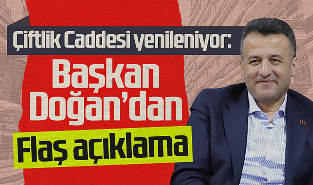 Samsun Çiftlik Caddesi Yenileniyor: Başkan Halit Doğan'dan Flaş Açıklama