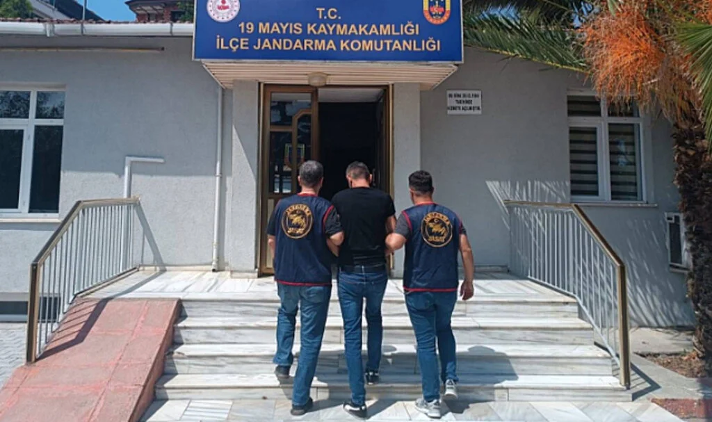 Samsun'da 14 yıl 7 ay hapis cezası bulunan şahıs yakalandı