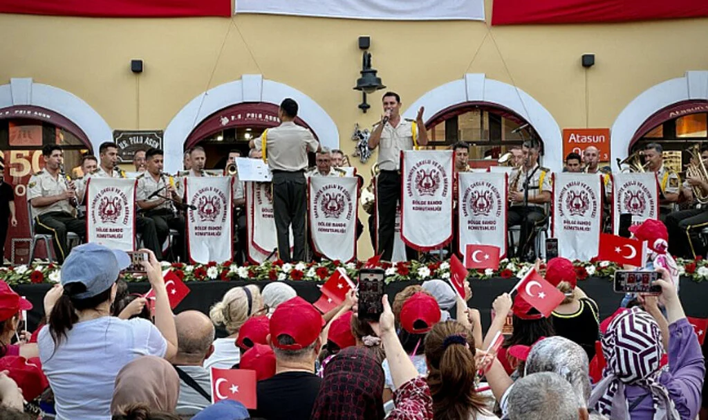 Samsun'da 30 Ağustos Zafer Bayramı'na Özel Bando Konseri Düzenlendi