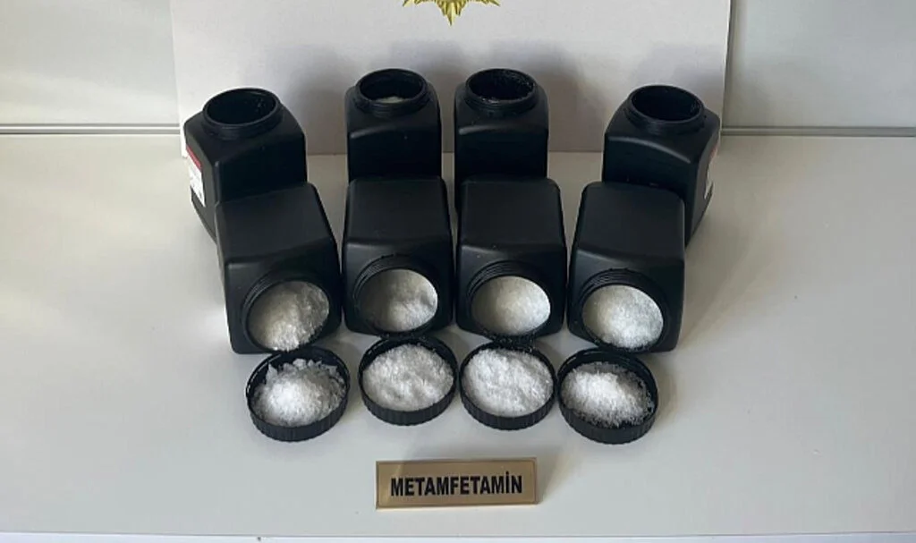 Samsun'da 8 Kilo Metamfetamin Ele Geçirildi: 1 Kişi Gözaltında