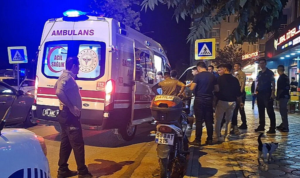 Samsun'da Bıçaklı Kavga: 1 Kişi Ağır Yaralandı