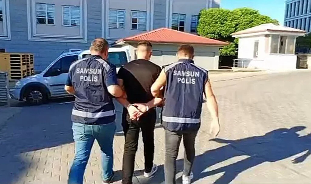 Samsun'da Cinayet Hükümlüsü E.T. Yakalandı