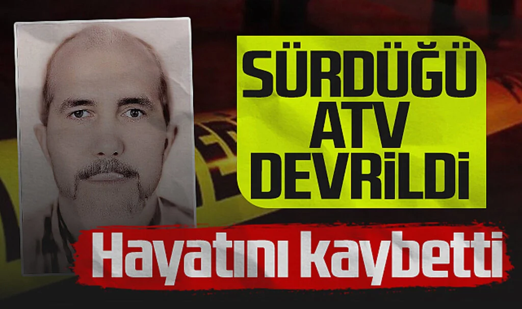 Samsun'da Devrilen ATV'nin Sürücüsü Hayatını Kaybetti