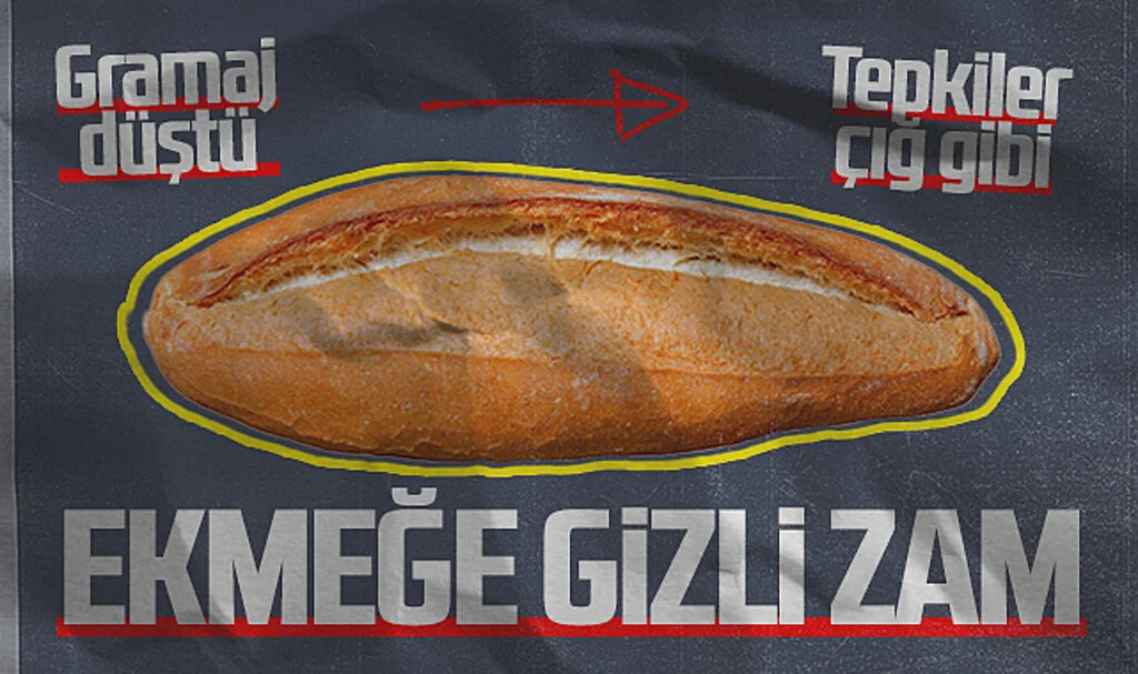 Samsun'da Ekmeğe Gizli Zam! Gramaj Düşürüldü, Tepkiler Çığ Gibi...