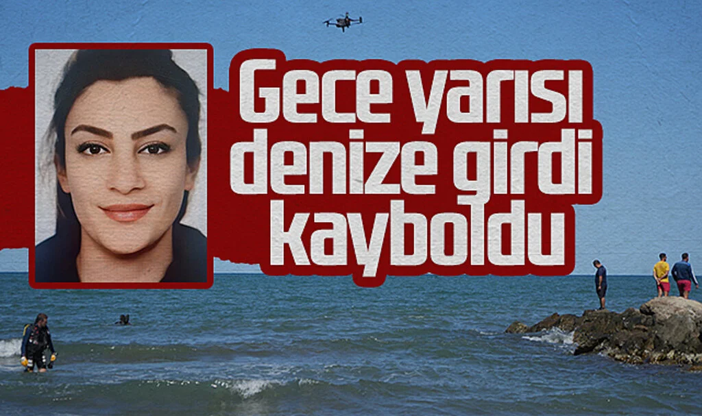Samsun'da Gece Yarısı Denize Giren Genç Kadın Kayboldu