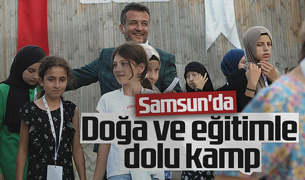 Samsun'da Gençlik ve Kültür Kampları Başladı