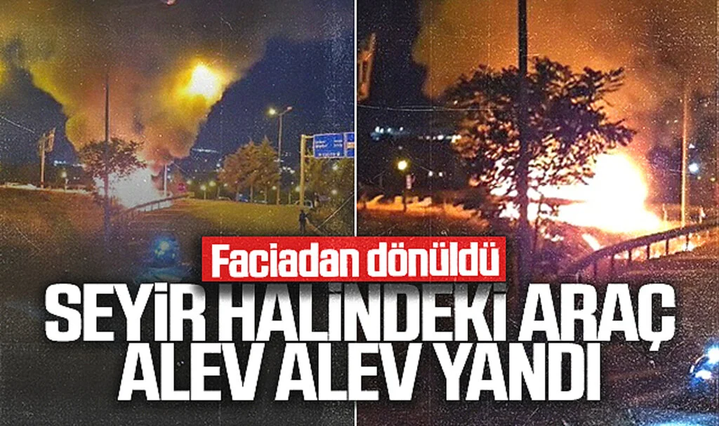 Samsun'da Gurbetçi Ailenin Aracı Yandı: Kullanılamaz Hale Geldi