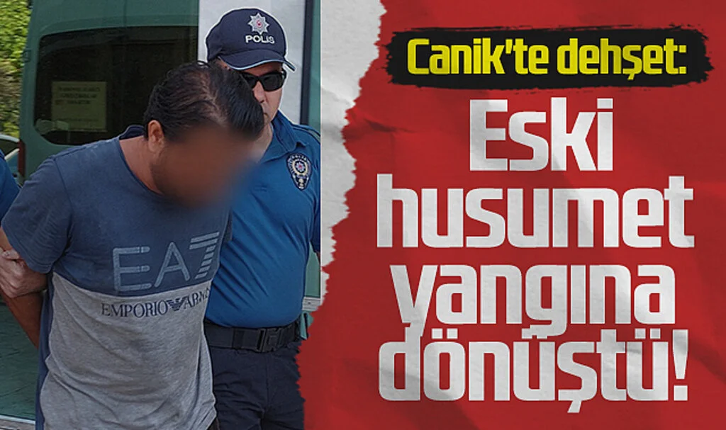 Samsun'da Husumetlisinin Evini Kundaklayan Şahıs Tutuklandı