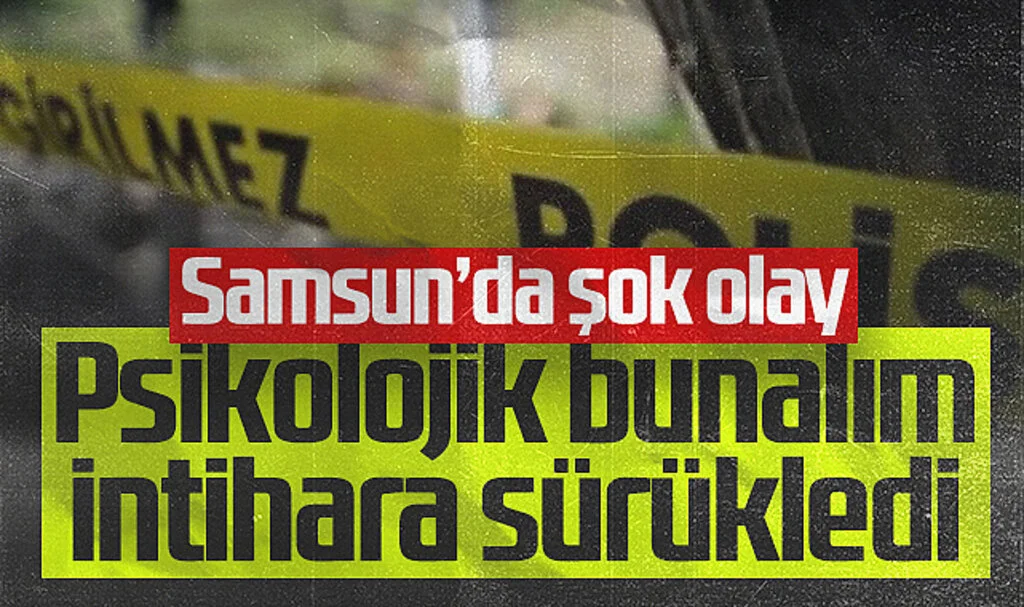 Samsun'da İki Çocuk Annesi Kadın Kendini İncir Ağacına Astı