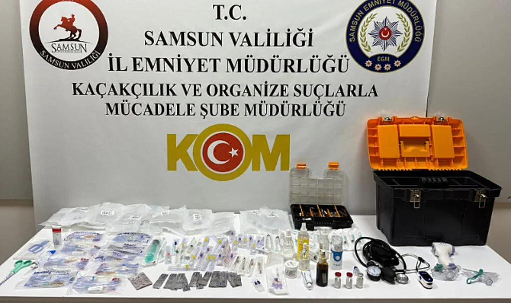 Samsun'da Kaçak Tıbbi Malzeme Operasyonu: Bir Kişi Gözaltında