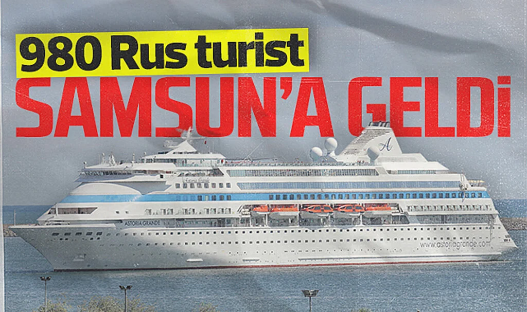 Samsun'da Kruvaziyer Turizmi Canlanıyor: 980 Rus Turist Geldi