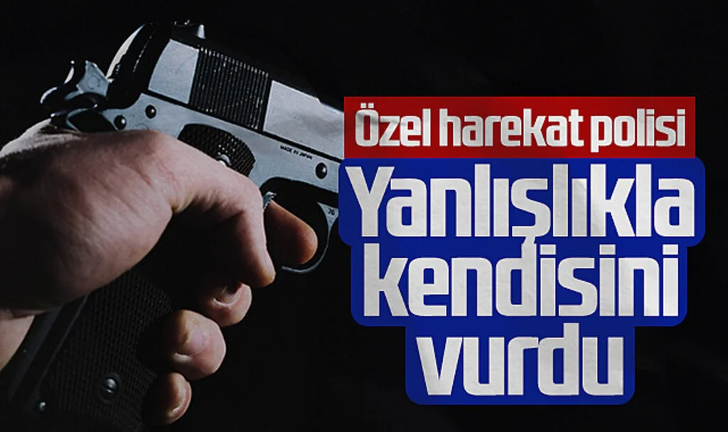 Samsun'da Özel Harekat Polisi Kendisini Yanlışlıkla Vurdu