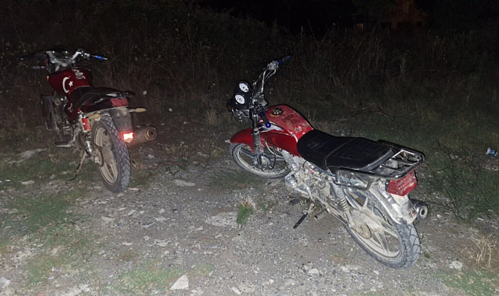 Samsun'da Plakasız Motosikletlere Yönelik Operasyon