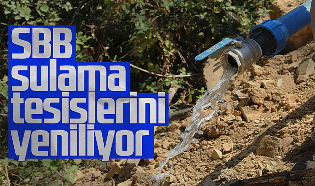 Samsun’da Tarımsal Sulama Tesisleri Yenileniyor