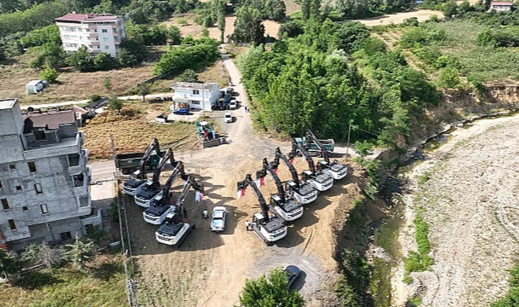 Samsun’da Taşkın Riskini Bitirecek Çalışmalar Devam Ediyor