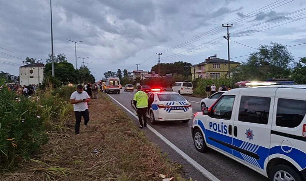 Samsun'da Trafik Kazası: Bisikletli Hayatını Kaybetti
