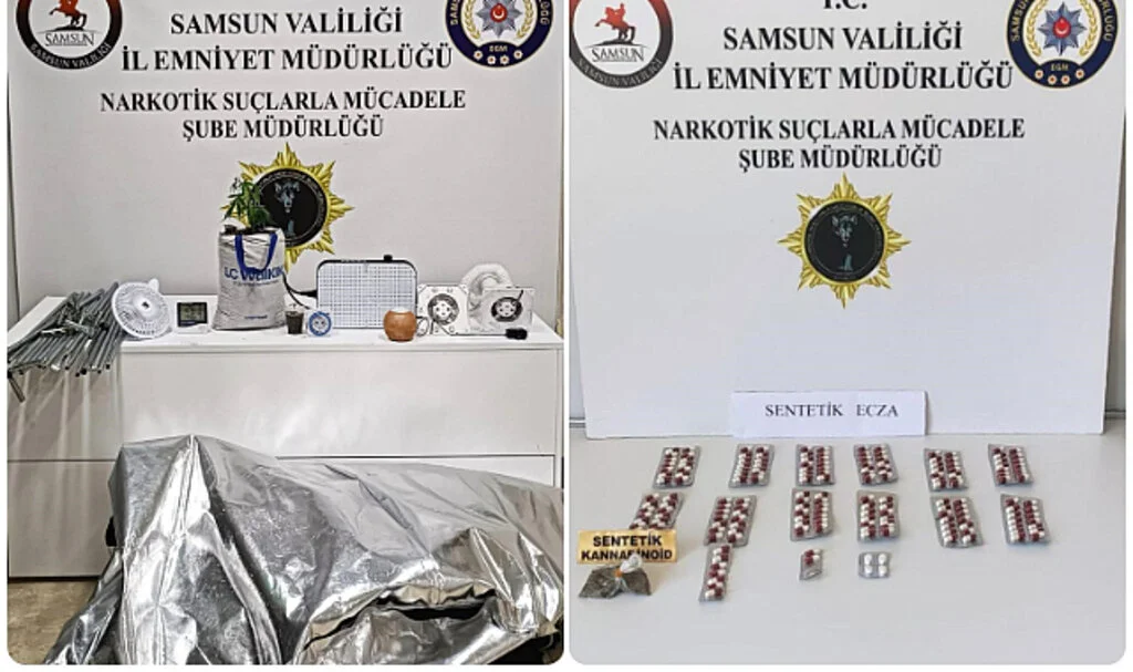 Samsun'da Uyuşturucu Operasyonunda 8 Kişi Gözaltına Alındı