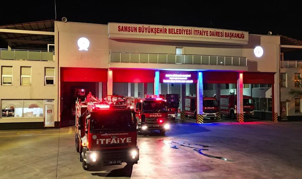 Samsun İtfaiyesi, Bolu'daki Orman Yangınına Destek İçin Yola Çıktı
