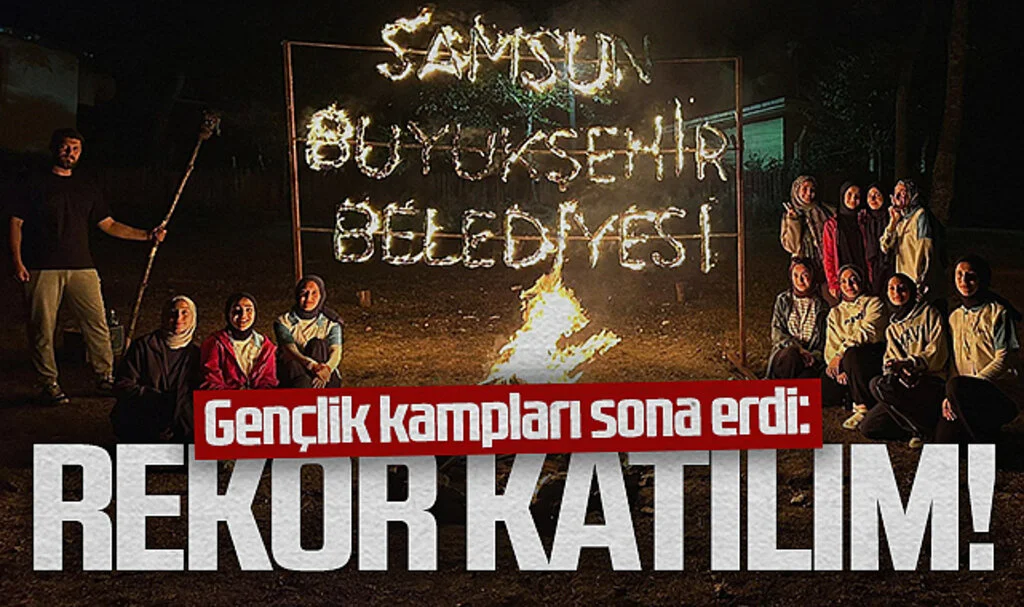 Samsun'un Gençlik Kamplarında 1700 Gençten Rekor Katılım!