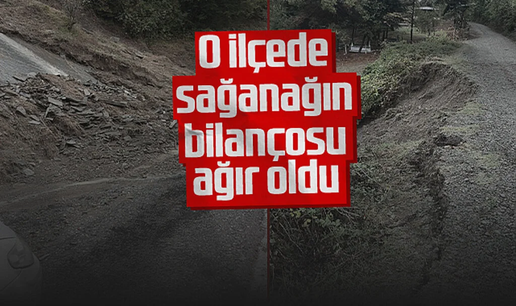 Samsun'un O İlçesinde Sağanak Yağışın Bilançosu Ağır Oldu