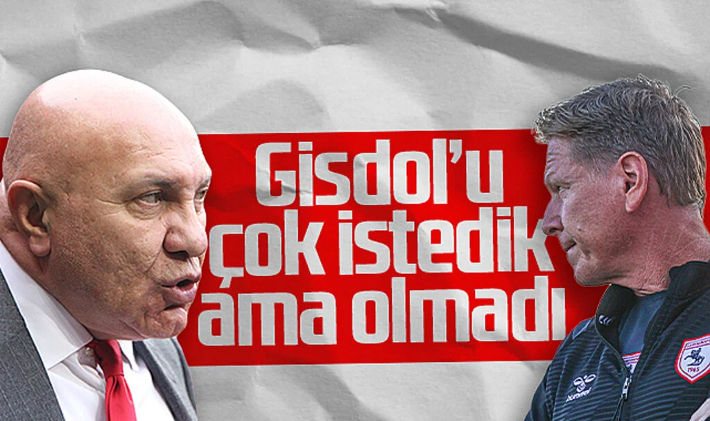 Samsunspor Başkanı Yüksel Yıldırım: "Gisdol'ü Çok İstedik Ama Olmadı!"
