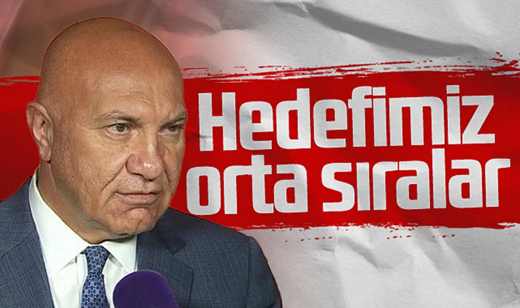 Samsunspor Başkanı Yüksel Yıldırım: Hedefimiz Orta Sıralar