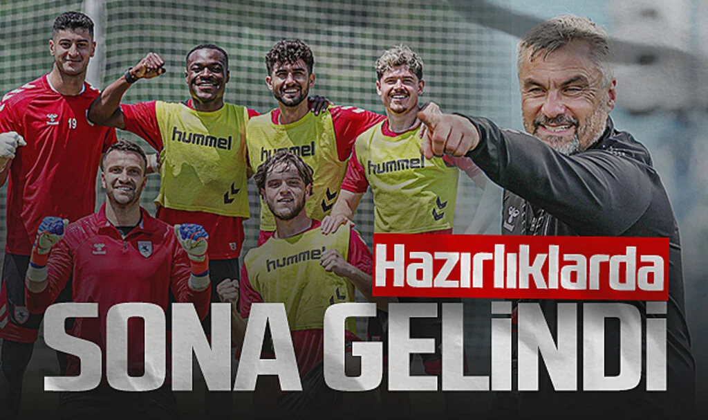 Samsunspor, Beşiktaş Maçı Hazırlıklarında Sona Geldi