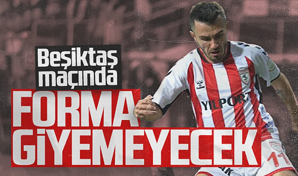 Samsunspor'da Emre Kılınç, Beşiktaş Maçında Forma Giyemeyecek