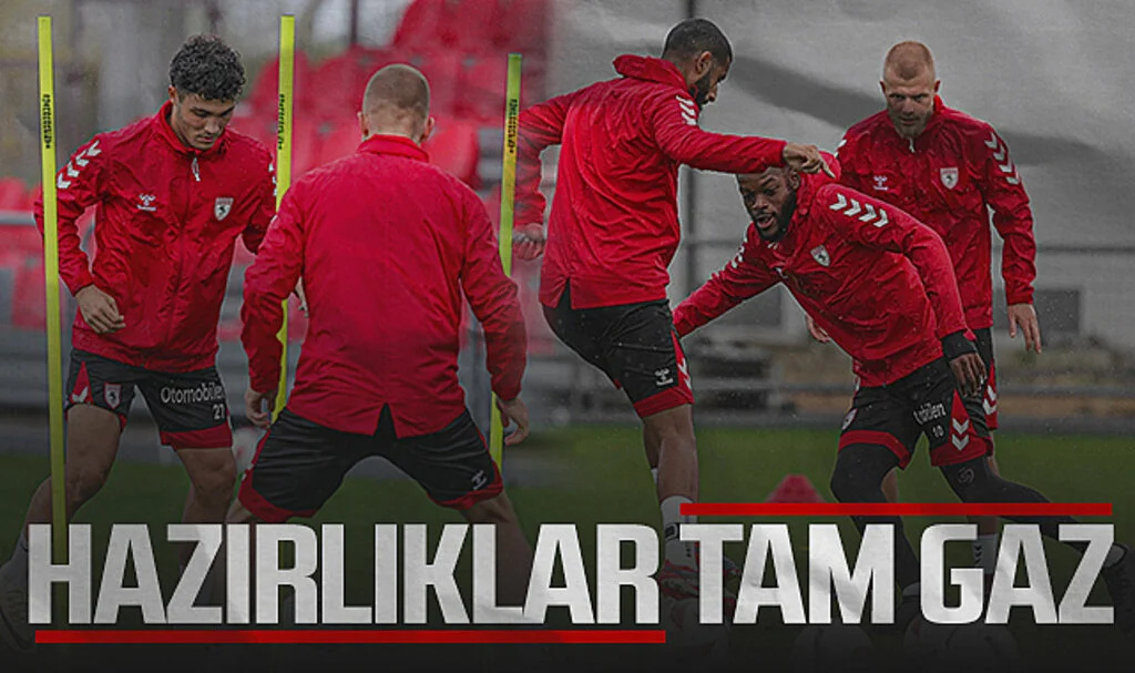 Samsunspor'da Hatayspor Maçı Hazırlıkları Tam Gaz Sürüyor
