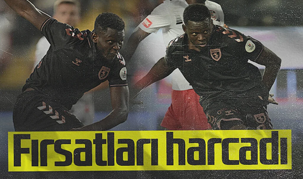 Samsunspor'da Marius’un Kaçırdığı Fırsatlar Maça Damga Vurdu!