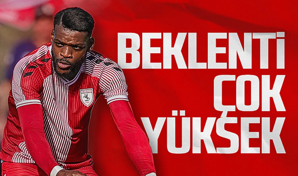 Samsunspor'da Ntcham'dan Beklenti Çok Yüksek