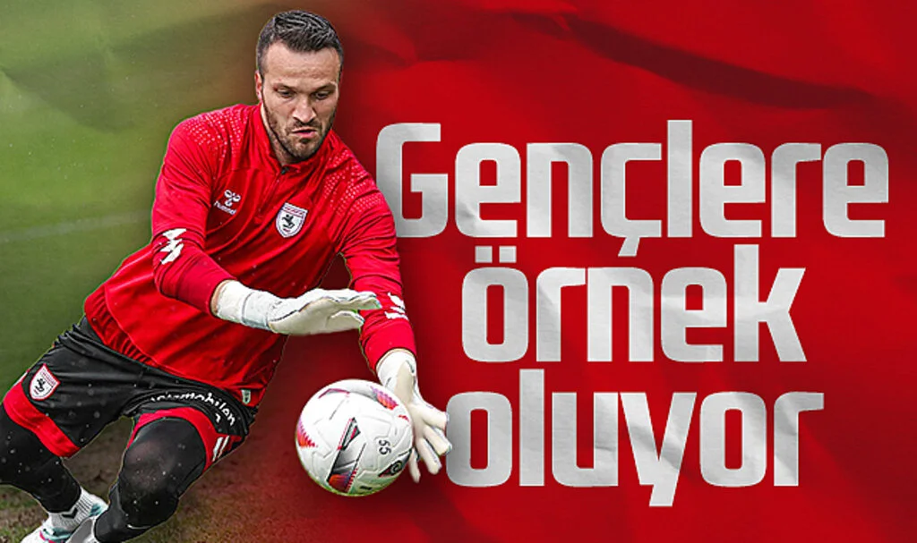Samsunspor'da Okan Kocuk Gençlere Örnek Oluyor