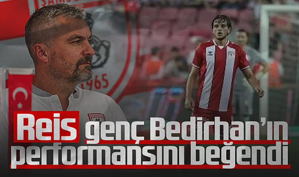 Samsunspor'da Thomas Reis, Bedirhan Çetin'in Performansını Beğendi