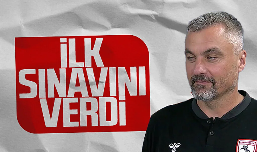 Samsunspor'da Thomas Reis İlk Sınavını Verdi!
