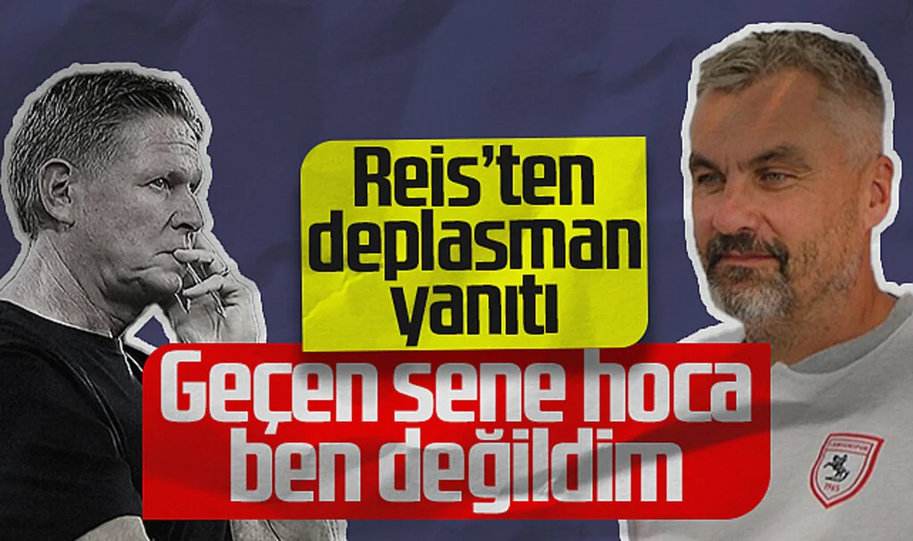 Samsunspor'da Thomas Reis'ten Deplasman Açıklaması: Geçen Sene Hoca Ben Değildim