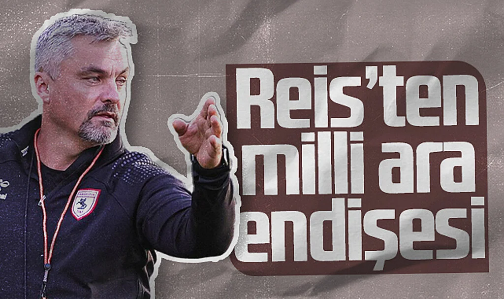 Samsunspor'da Thomas Reis'ten Milli Maç Arası Endişesi