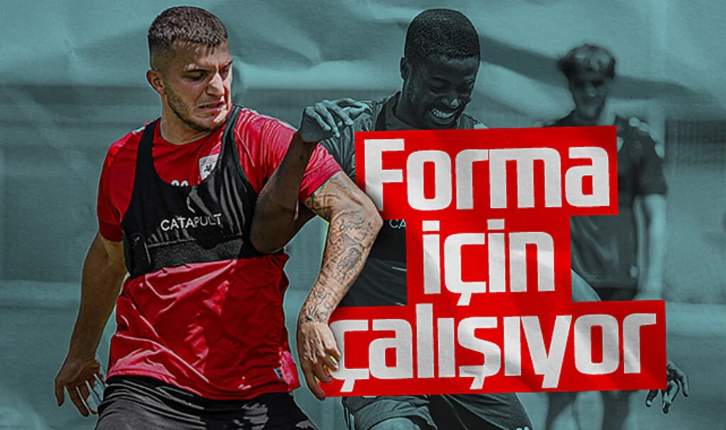 Samsunspor'da Yunus Emre Çift, Formayı Kapmak İçin Çalışıyor