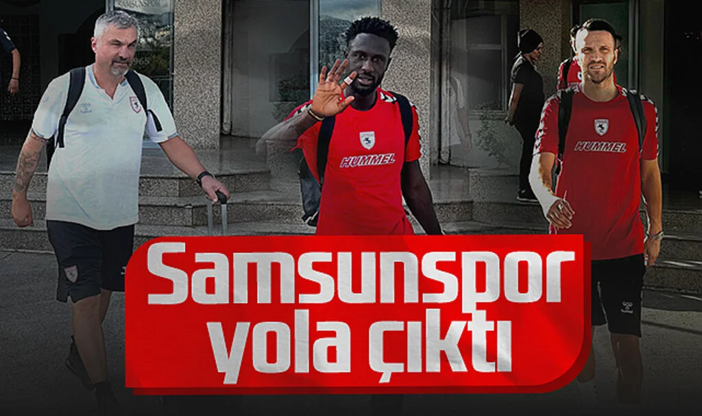 Samsunspor, Gaziantep Deplasmanı İçin Yola Çıktı