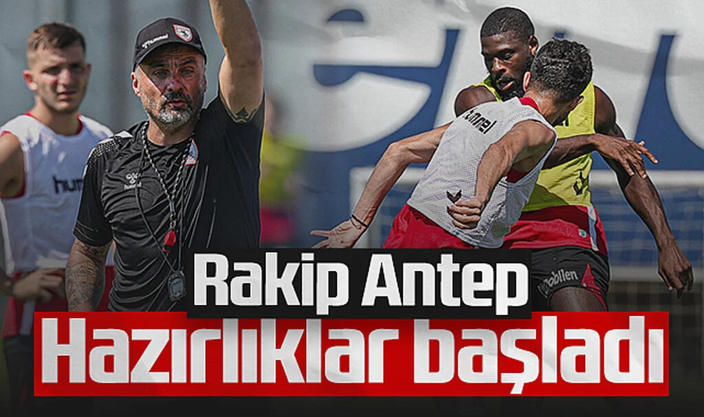 Samsunspor, Gaziantep FK Maçı Hazırlıklarına Başladı