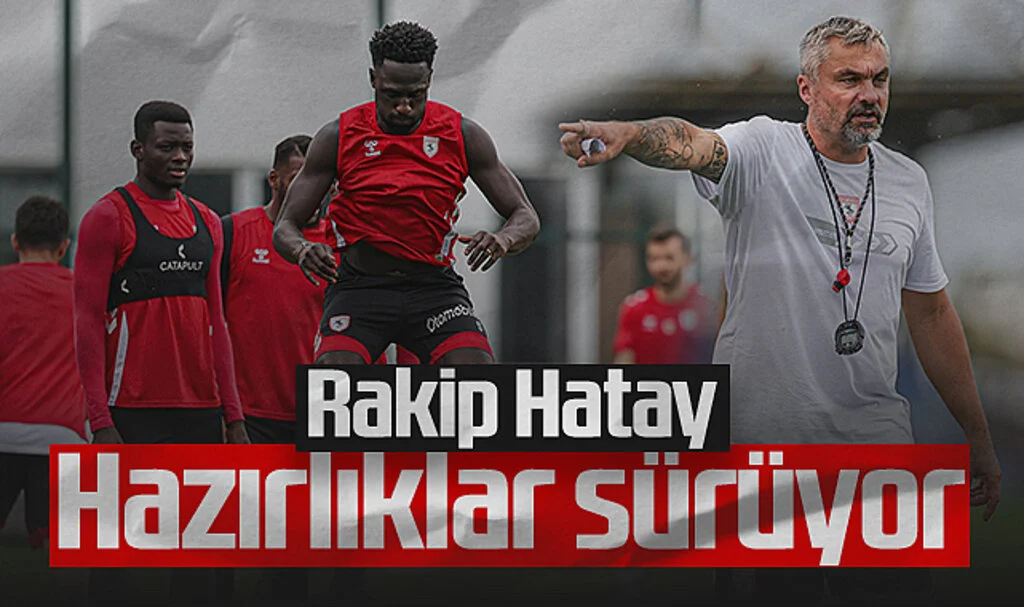 Samsunspor, Hatayspor Maçı Hazırlıklarını Sürdürüyor