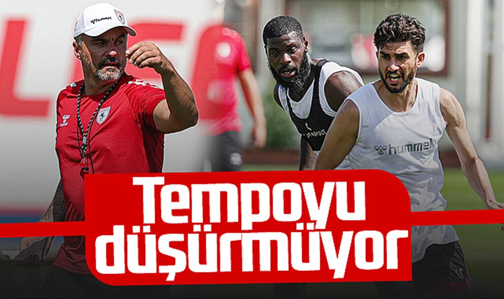 Samsunspor İdmanlarında Tempo Düşmüyor!