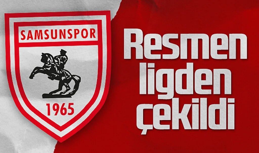 Samsunspor Resmen Ligden Çekildi