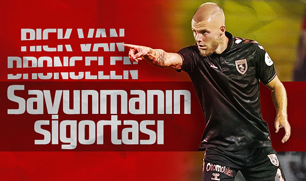 Samsunspor Savunmasının Sigortası Rick Van Drongelen