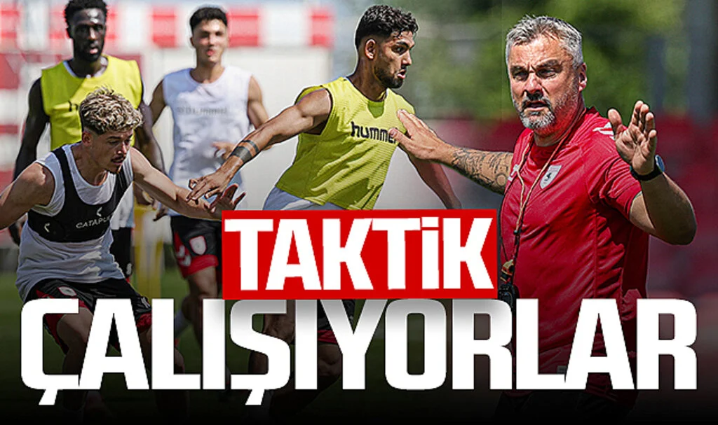 Samsunspor Taktik Çalışıyor