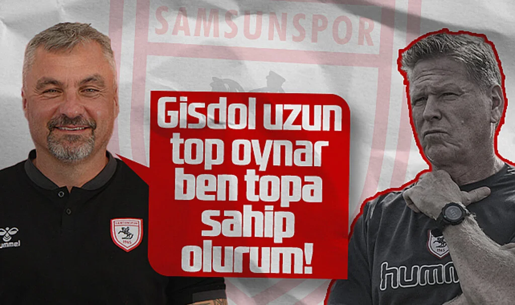 Samsunspor Teknik Direktörü Reis: "Gisdol Uzun Top Oynar, Ben Topa Sahip Olurum!"